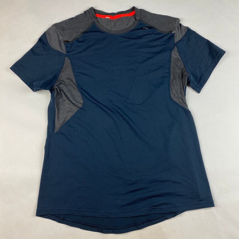 Lululemon Men's Shirt Size M* Blue Gray